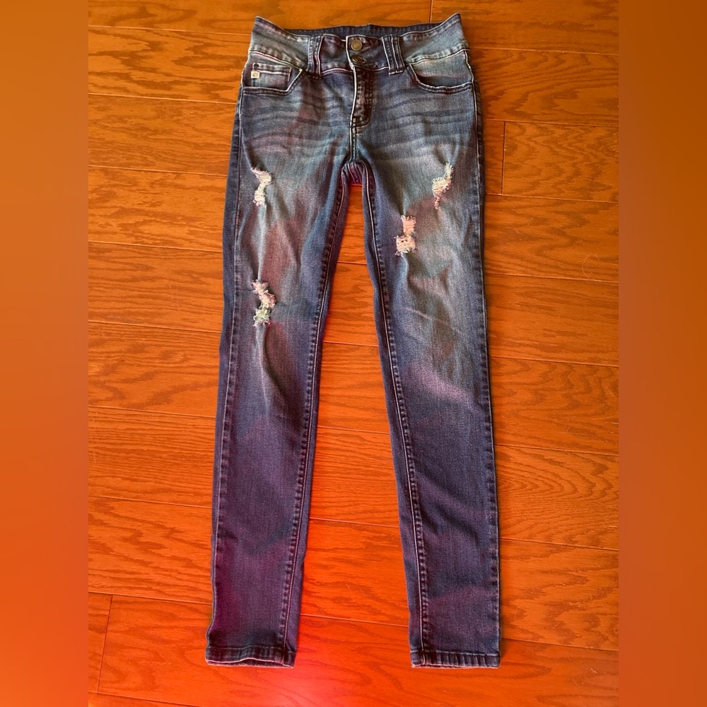 Kancan Estilo Size 7/27 Jeans Style KC8204D Cut J431 Mid Rise Ankle Skinny